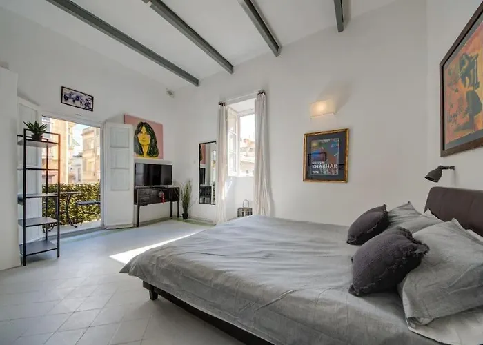 Townhouse With Private Terrace - Walk To Valletta Feriehus Floriana